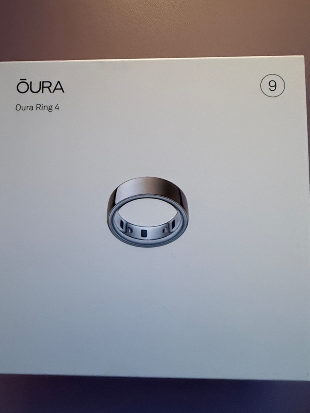 Oura Ring 4 - Rose Gold size 9